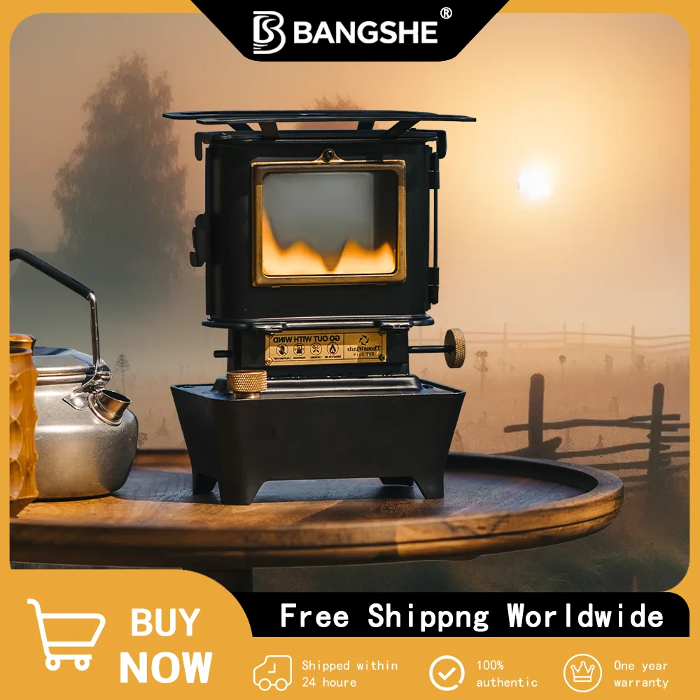 

Firedance Oil Lamp Stove - Portable Camping Lantern with Emotion Retro Lights, Ideal for Picnic and Backpacking Excursions