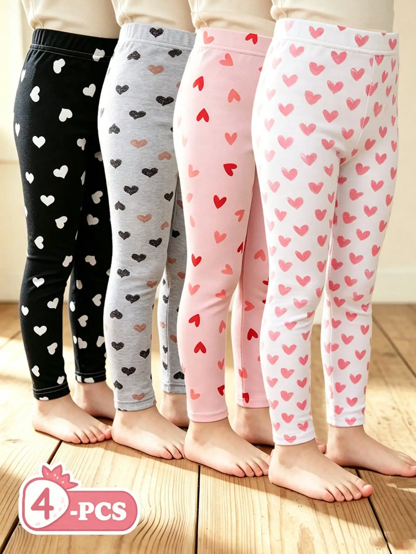 4-pecas-de-leggings-fofas-com-estampa-de-coracao-para-meninas-calcas-finas-e-macias-calcas-compridas-para-todas-as-estacoes-calcas-casuais-para-uso-diario-de-2-a-11-anos