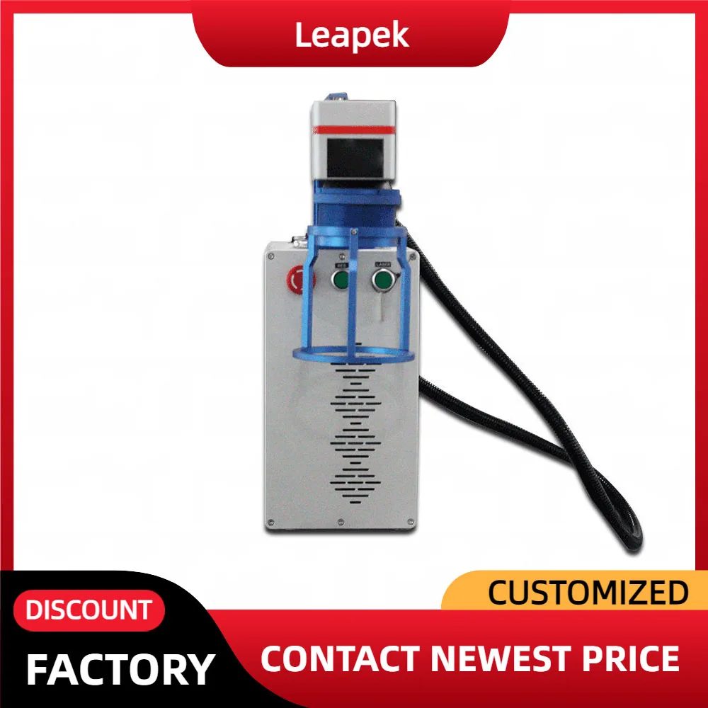 

20w 25w 30w 50w 60w 100w Hand-held Fiber Laser Marking Machine Handheld for Engraving