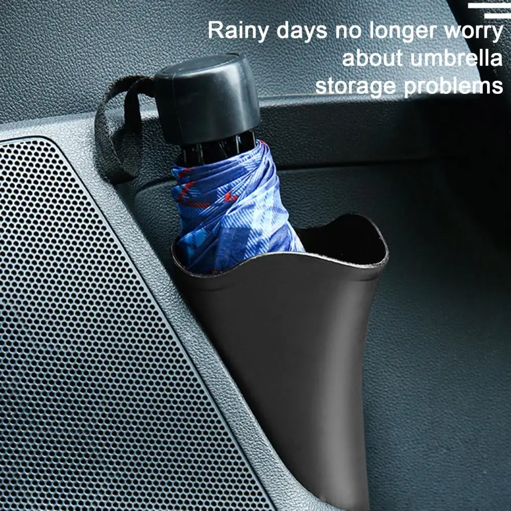 

Car Umbrella Storage Waterproof Car Storage Fixed Rack Creative Multifunctional Umbrella Storage Bucket In Car