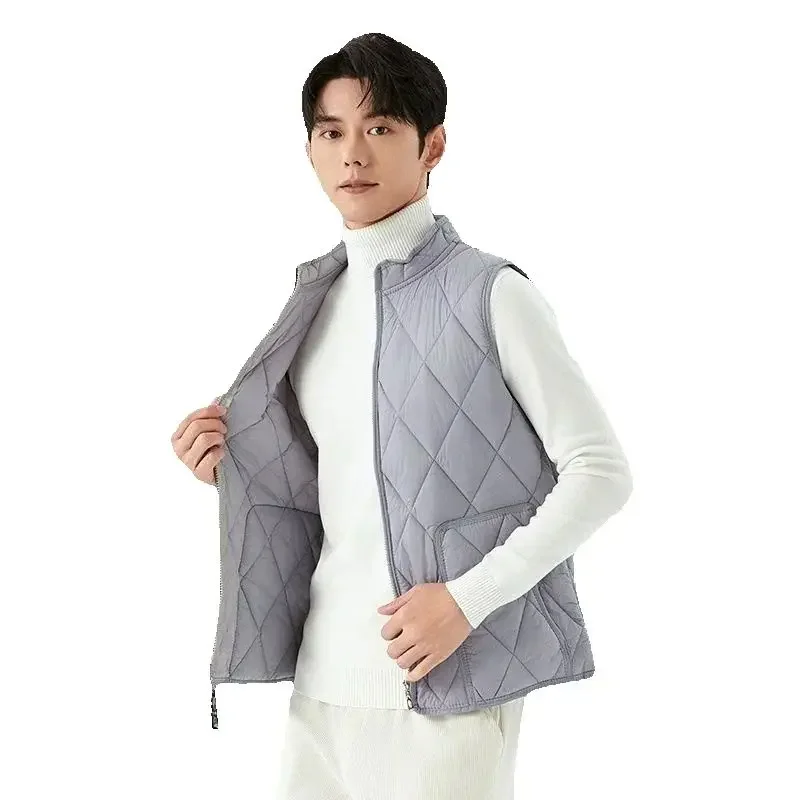 Autumn Winter Golf Wear Men 2024 New Authentic Golf Vests Korean Cultivate Oneself Coat Men Golf Clothing Luxury Padded Vest