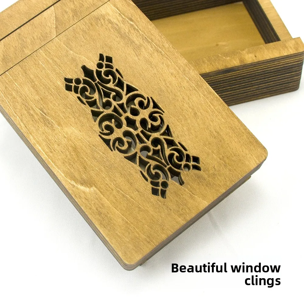 Wooden Sphinx Puzzle Box Handmade Brain Teaser & Chinese Kongming Lock Magic Treasure Chest Gift Magic Treasure Chest for Adults