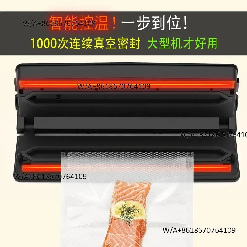 Cross-border Manufacturers Supply Household Kitchen Vacuum Sealing Fresh-keeping Machine Small Plastic Sealing Machine