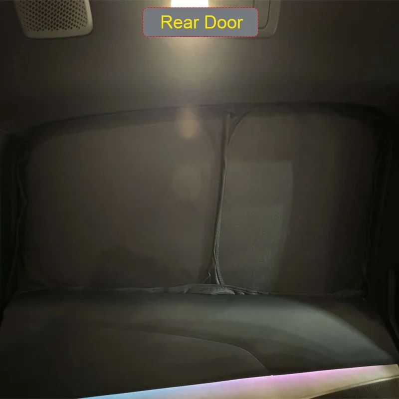 

Car Black Window Privacy Sunshade Anti-UV Heat Insulation For ONOV L60 2025-Present Auto Protect Cover Interior Accessory