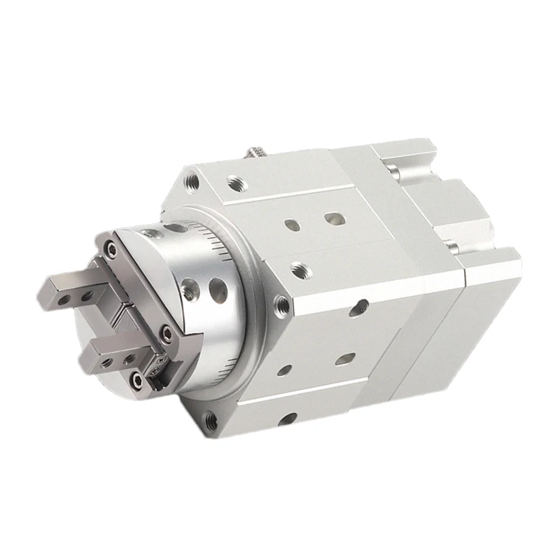 Électrovanne MRHQ10D-90S-N MRHQ16D-90S-N MRHQ20 MRHQ16 MRHQ25 Rotary Actuators Air Grippers Angular Air Pneumatic Cylinder Piston Cla Pneumatique — détail 3