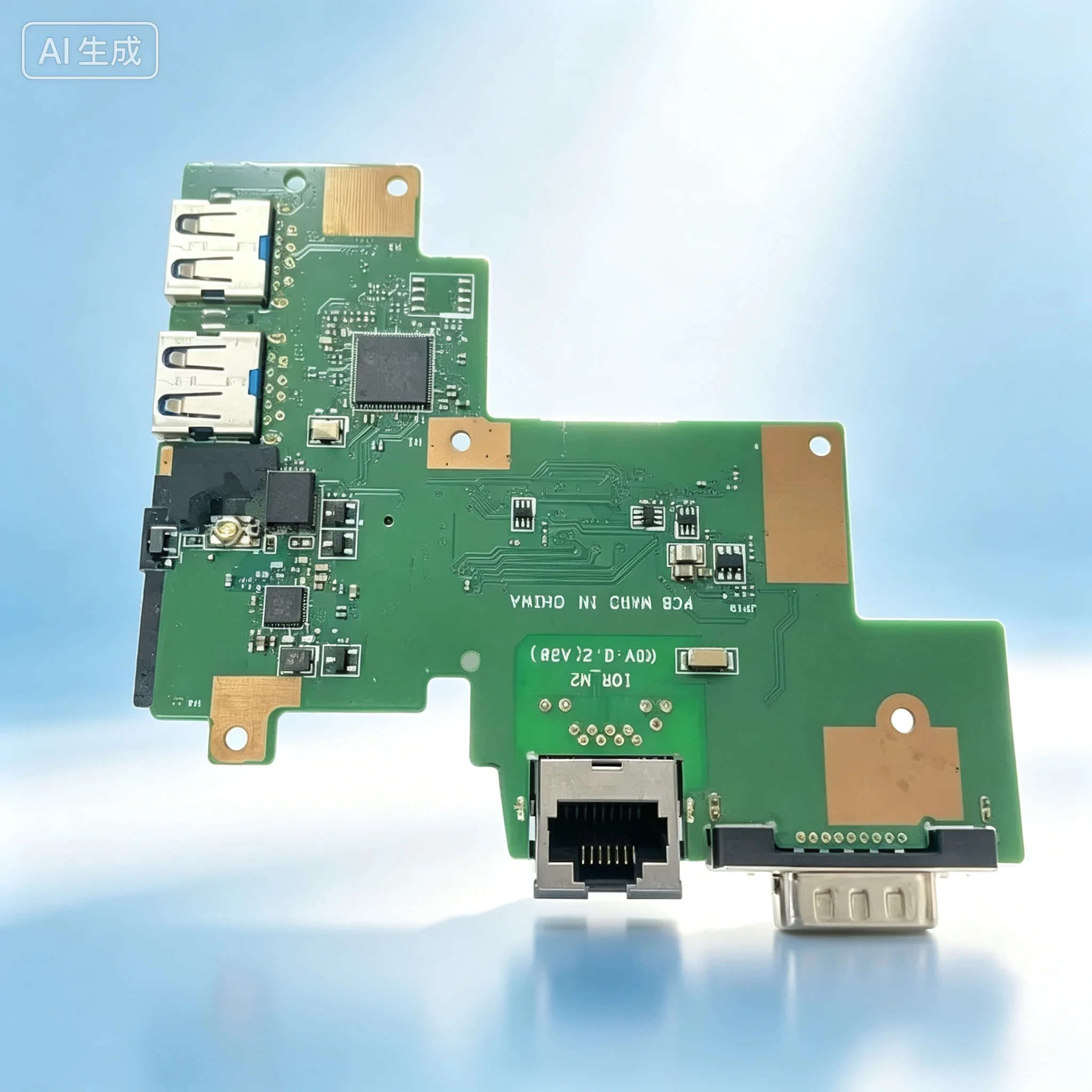 07M8N1 New for Dell Latitude 14 Rugged Extreme 7414 E7414 USB SD Card RJ45 IO Board