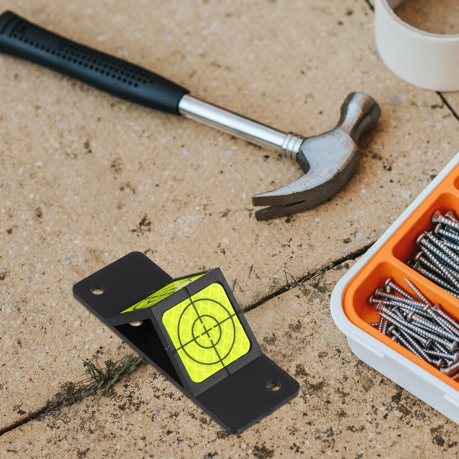 トータルステーション用ミニ反射プリズムプラスチック測量反射板ターゲット精密測定トンネル建設安全