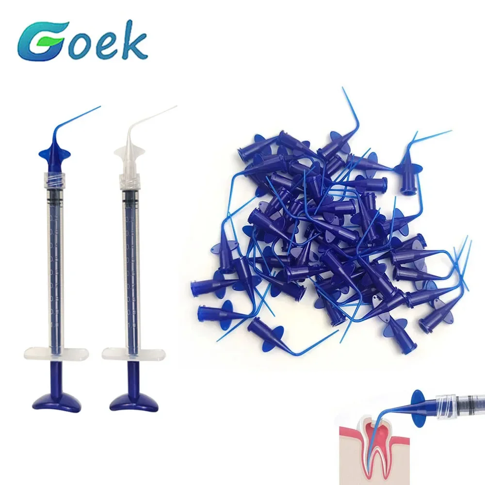 200pcs Dental Department Oral Cavity Root Canal Irrigation Butterfly Needle Flushing Elbow Disposable Conveying Head Tools