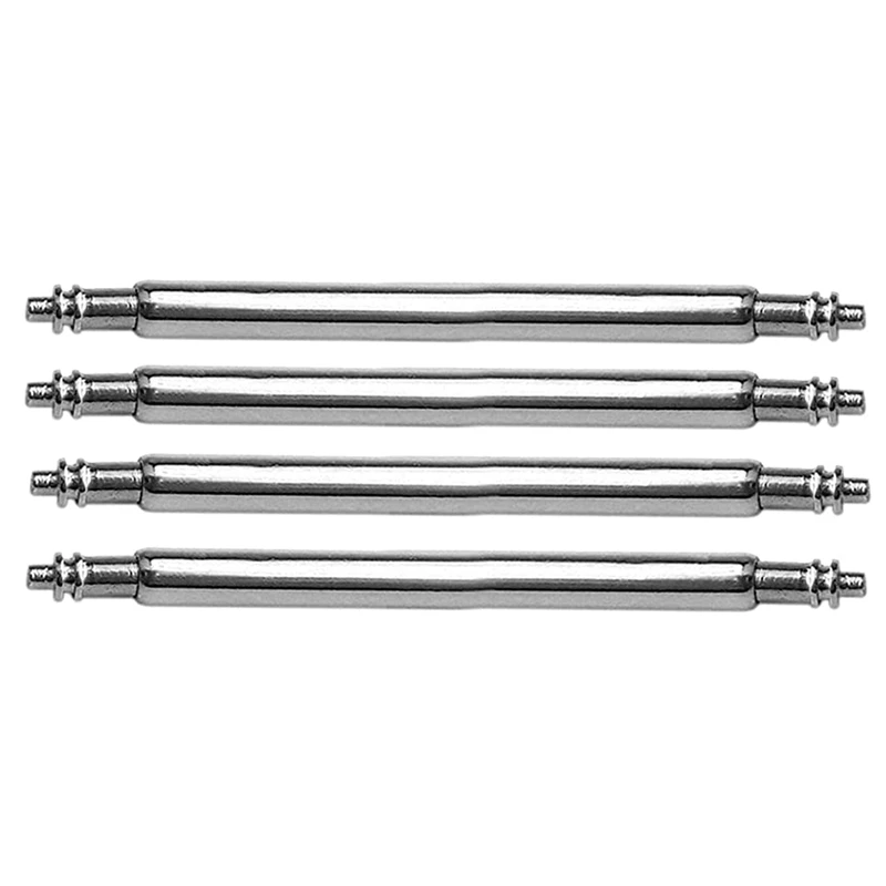 4 шт., сверхмощные штифты для ремешка часов, подходят для традиционных и умных часов толщиной 1,45 мм, защита от ржавчины