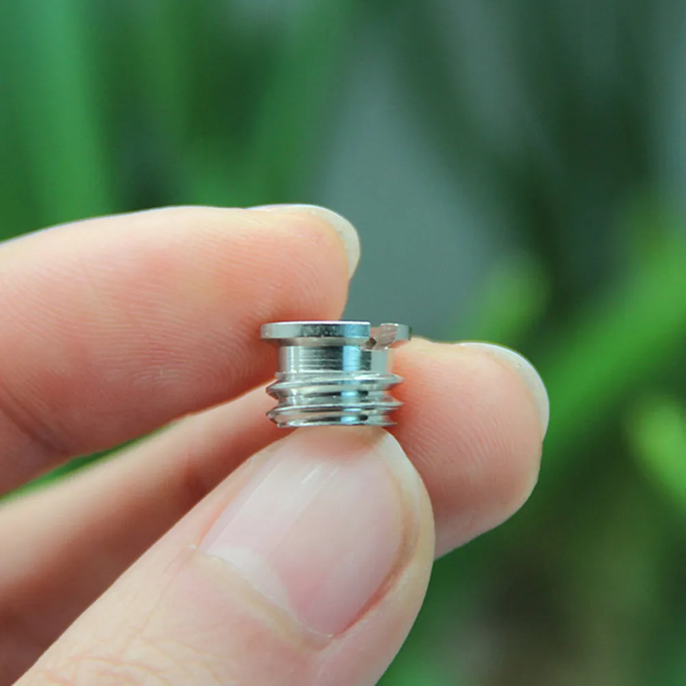 

20 шт. переходников-адаптеров для микрофонных креплений: с резьбой 1/4 дюйма на 3/8 дюйма, металлические преобразующие винты для микрофонных стоек