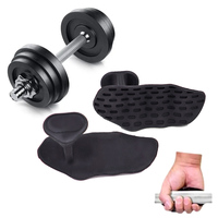 All-in-one Fitness Gloves Silicone Cross Training Palm Strengthener Protect Hands Suitable for Gymnastics Weightlifting Exercise