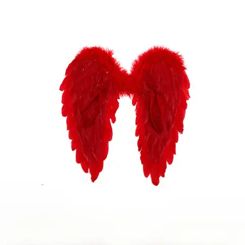 Angel Feather Wings Creative Feather Adult Children Christmas Festival Atmosphere Rendering Stage Performance Decoration Props