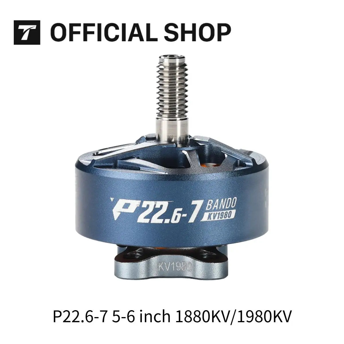 

T-MOTOR T-HOBBY Pacer P22.6-7 5-6 inch Freestyle Bando FPV Motor 1880KV/1980KV for Fixed Wing DRONE DIY PARTS