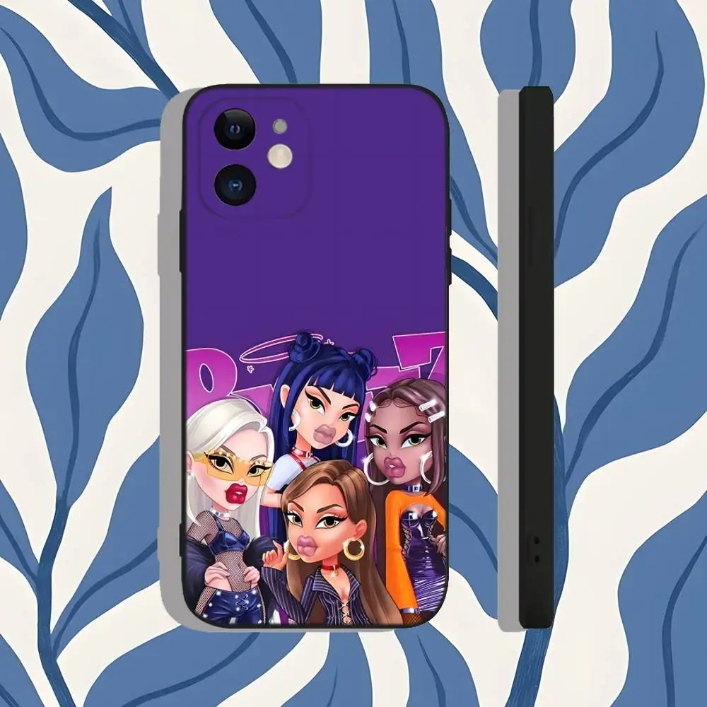 Custodia per telefono Lovely Doll B-Bratz-S per iPhone 17,16,15,14,13,12,11,X,XS,8,7,Pro,Max,Plus,E,SE4,Air,Mini Design, regalo in morbido TPU