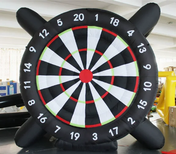 

Inflatable football darts board football training darts board game Oxford cloth football shooting board