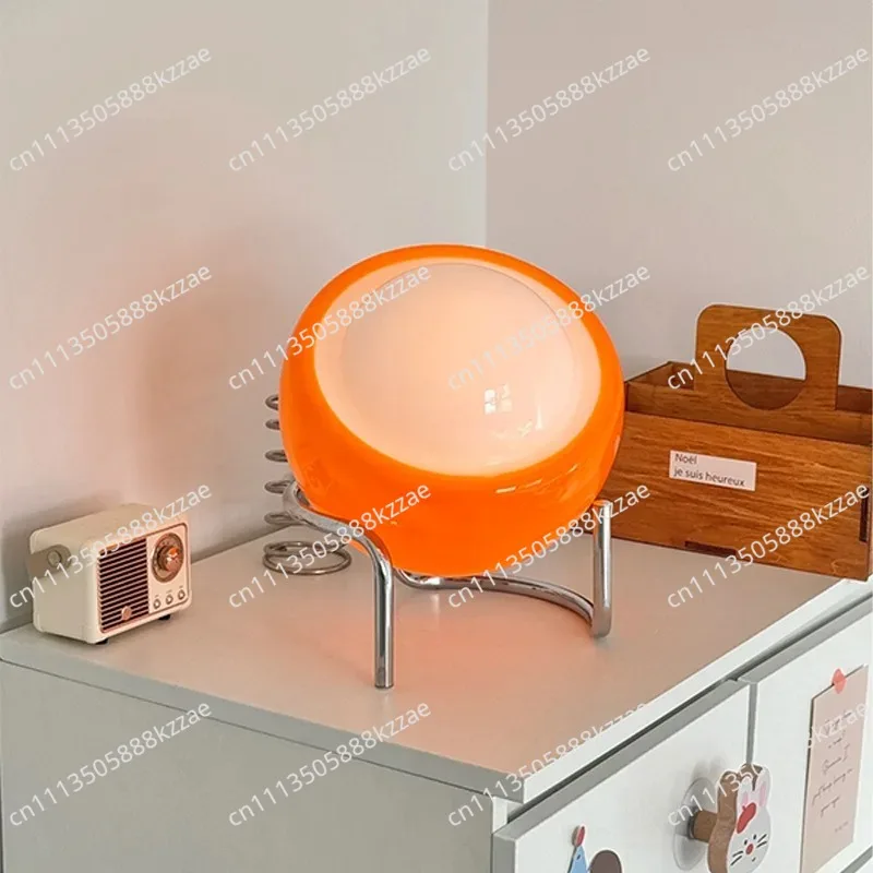 Mid-Aged Ingots Modern Simple Bedroom Bedside Glass Creative Decorative Table Lamp Ornaments