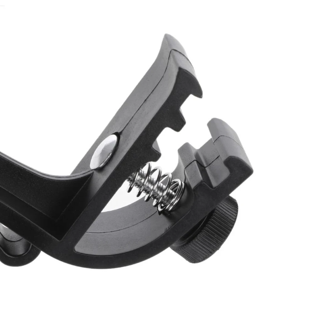 2PCS Drum Microphone Clip Adjustable Height Drum Rim Mic Clips Shockproof Drum Microphone Mount Clamp 5.12 inches