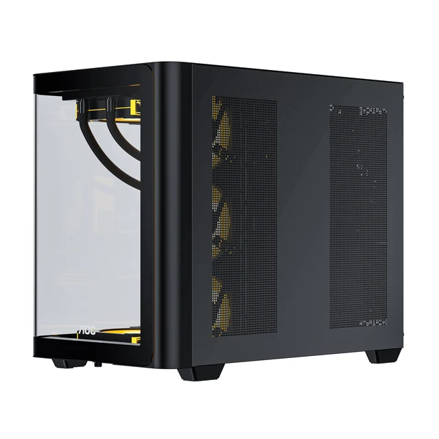 AOC CG455 ブラック ATX デスクトップ PC ケースコンピュータ