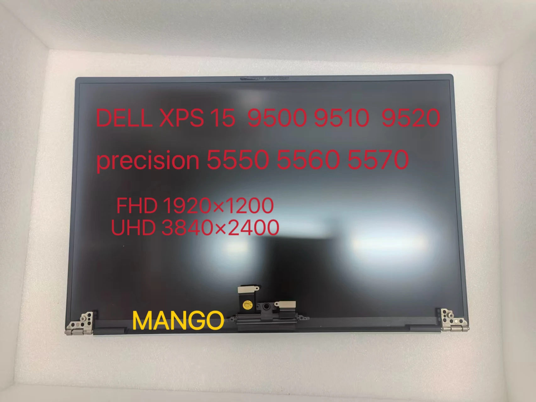 LCD Touch Screen Complete Assembly for Dell XPS 15 9500 9510 9520  15.6
