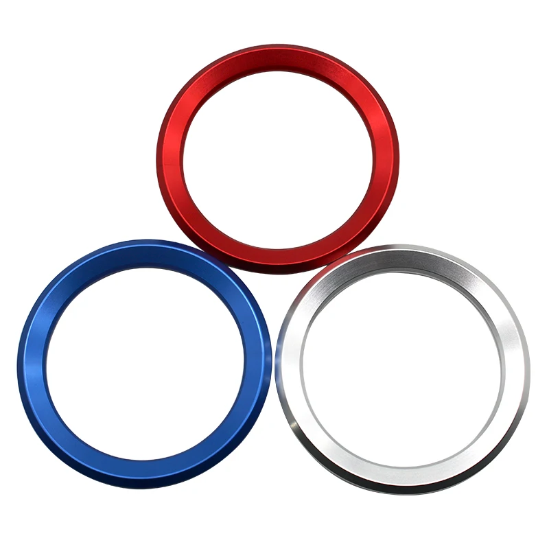 New Ring Steering Wheel Circle Sticker For BMW M3 M5 E36 E46 E60 E90 E92 X1 F48 X3 X5 X6 Color My Life Car Styling Decoration