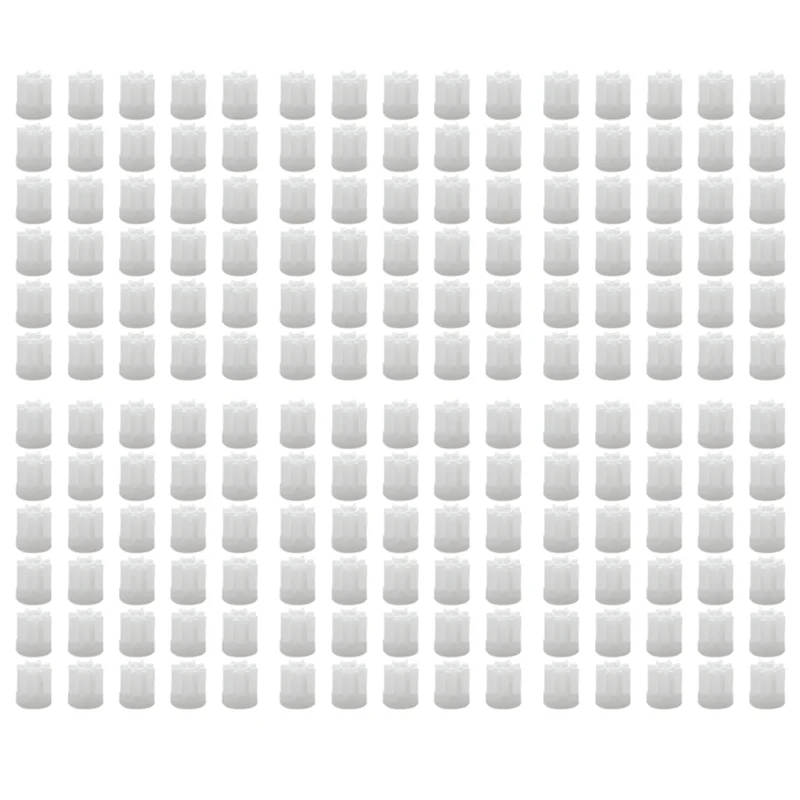 ABJI-180 Stück 0,5 Modul 8 Zähne Kunststoff-Zahnrad für 2 mm Auto-Motorwelle