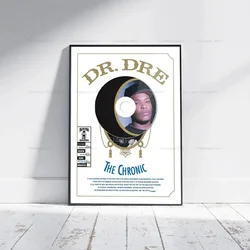 Dr Dre The Chronic Tracklist Hip Hop Music Album Cover Poster Prints Wall Art Canvas Painting Picture Photo Gift Room Home Decor