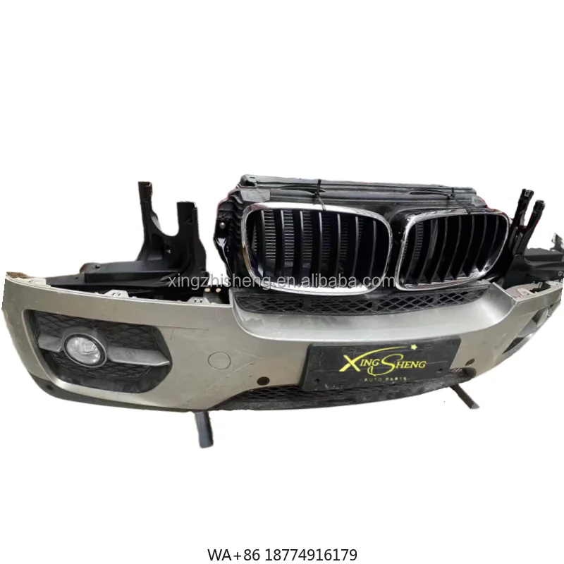 

For X6 E71 Front Bumper Grille Body Kit with Fog Light Cut-Outs Used for Cars