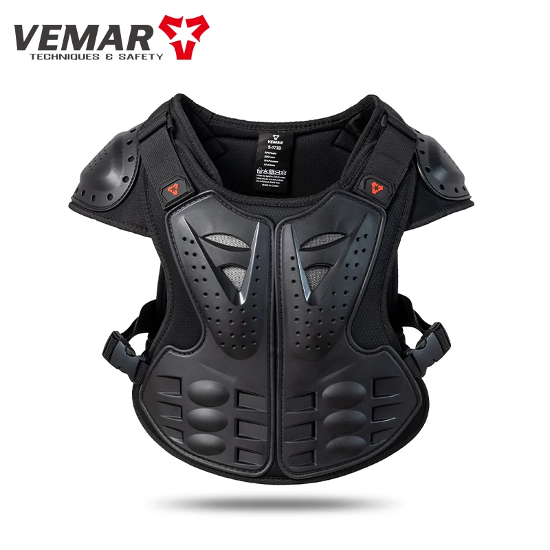 Kinderen Motorrijden Body Armor/Elleboog Kniebeschermer Kinderen Motocross Rugvest Borst Off-Road Moto Fietsen Beschermende uitrusting