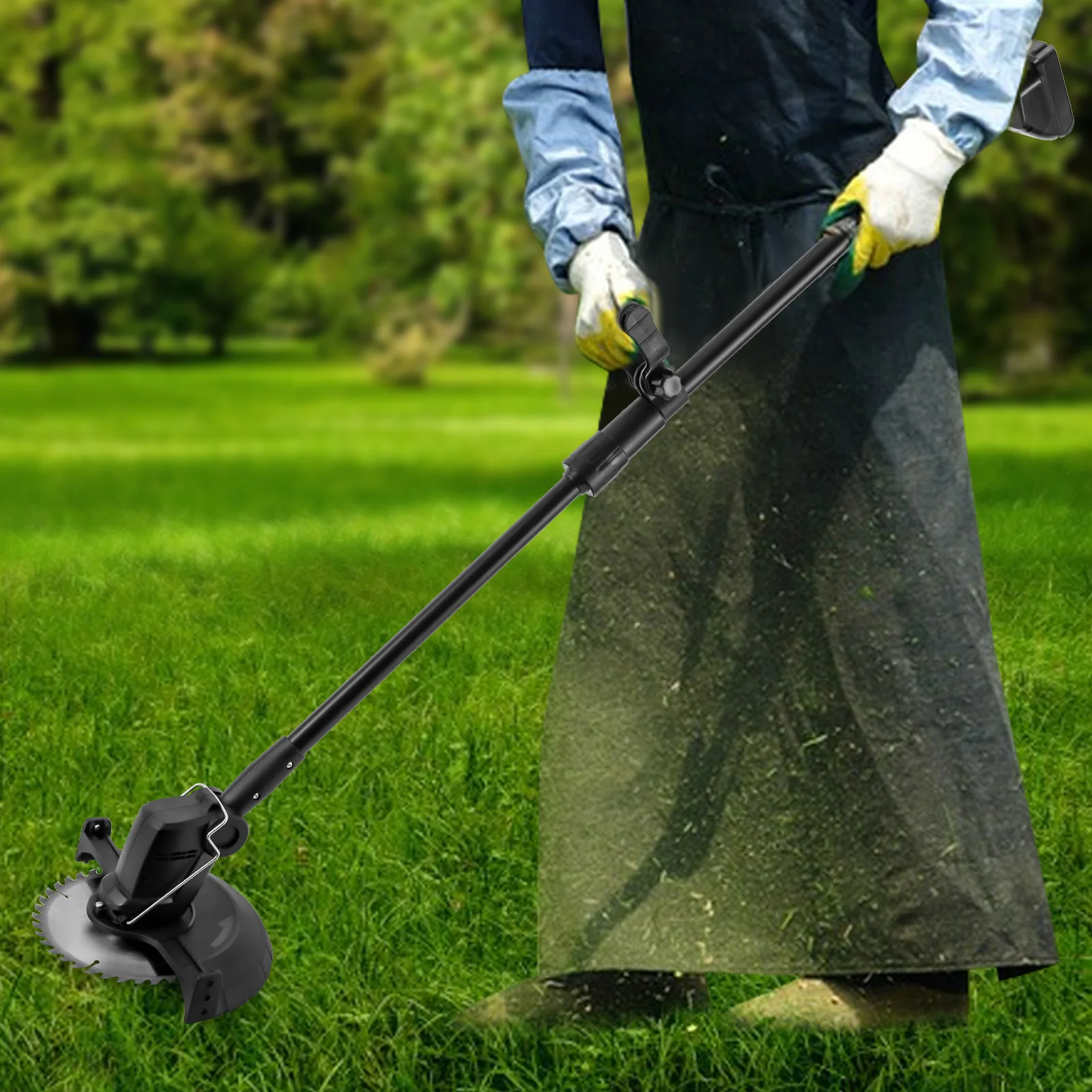 Electric Cordless Electric String Trimmer Lawn Edger Weed Wacker Cutter Grass Trimmer Kit