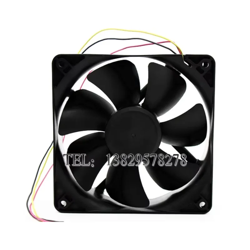 SUNON EEC0382B2-000C-F99 DC 24V 5.4W 120x120x38 มม.3 สาย Server พัดลมระบายความร้อน