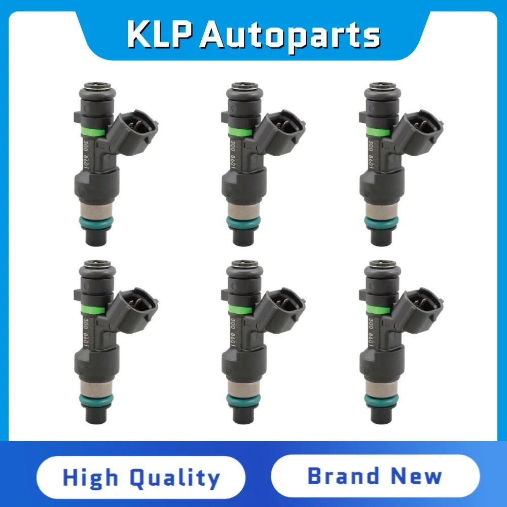 Inyector de combustible para coche FBY7030 16600-JK00A, 6 uds., para Infiniti Q70 QX60 ni-ssan GT-R Q45 16600JK00A