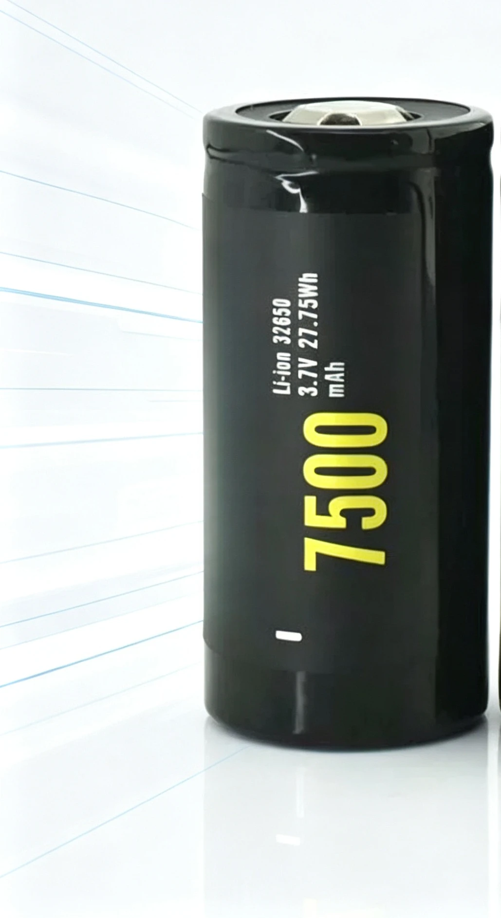 For 32650 3.7V 7500mAh Protected Li-ion Rechargeable Battery