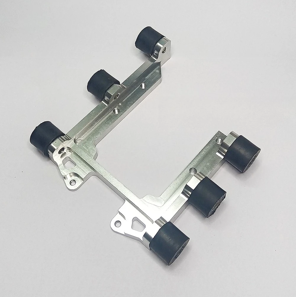 Soporte de motor RCMK/R254/K30R, tubo recto, soporte de motor, Control remoto, accesorios de modelo de barco, soporte de motor de escape trasero