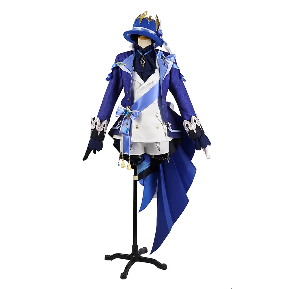 

Furina Focalors Cosplay Costume Genshin Impact Full Set Clothing Disguise Halloween Carnival Part Suit