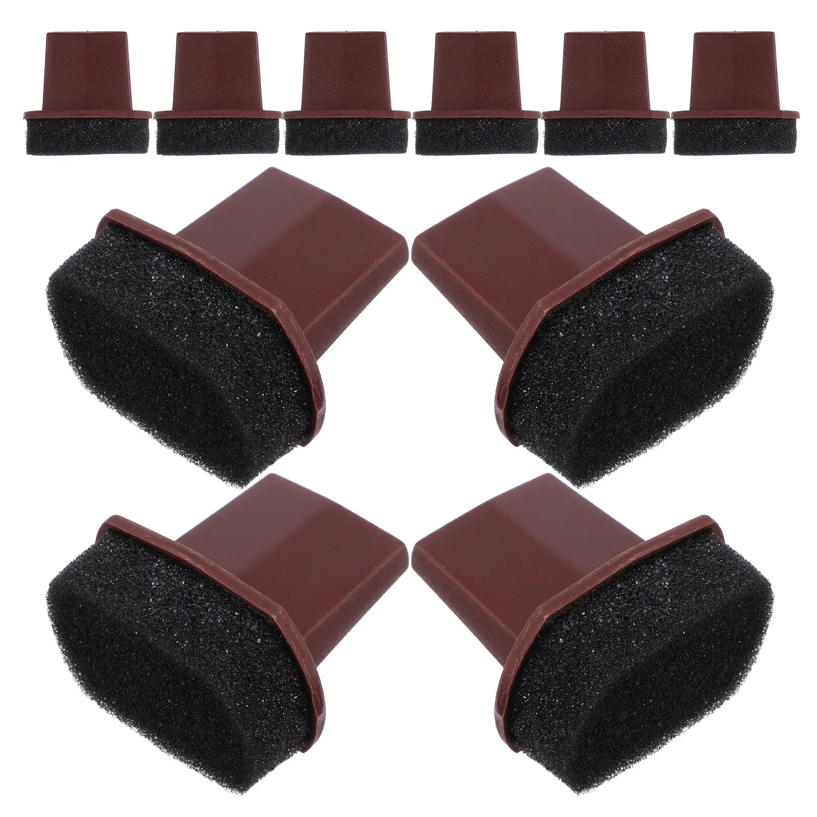 10Pcs Painting Sponges Ergonomic Handheld Sponge Applicator for Blending Textures Painting Upholstery Furniture Restoration DIY