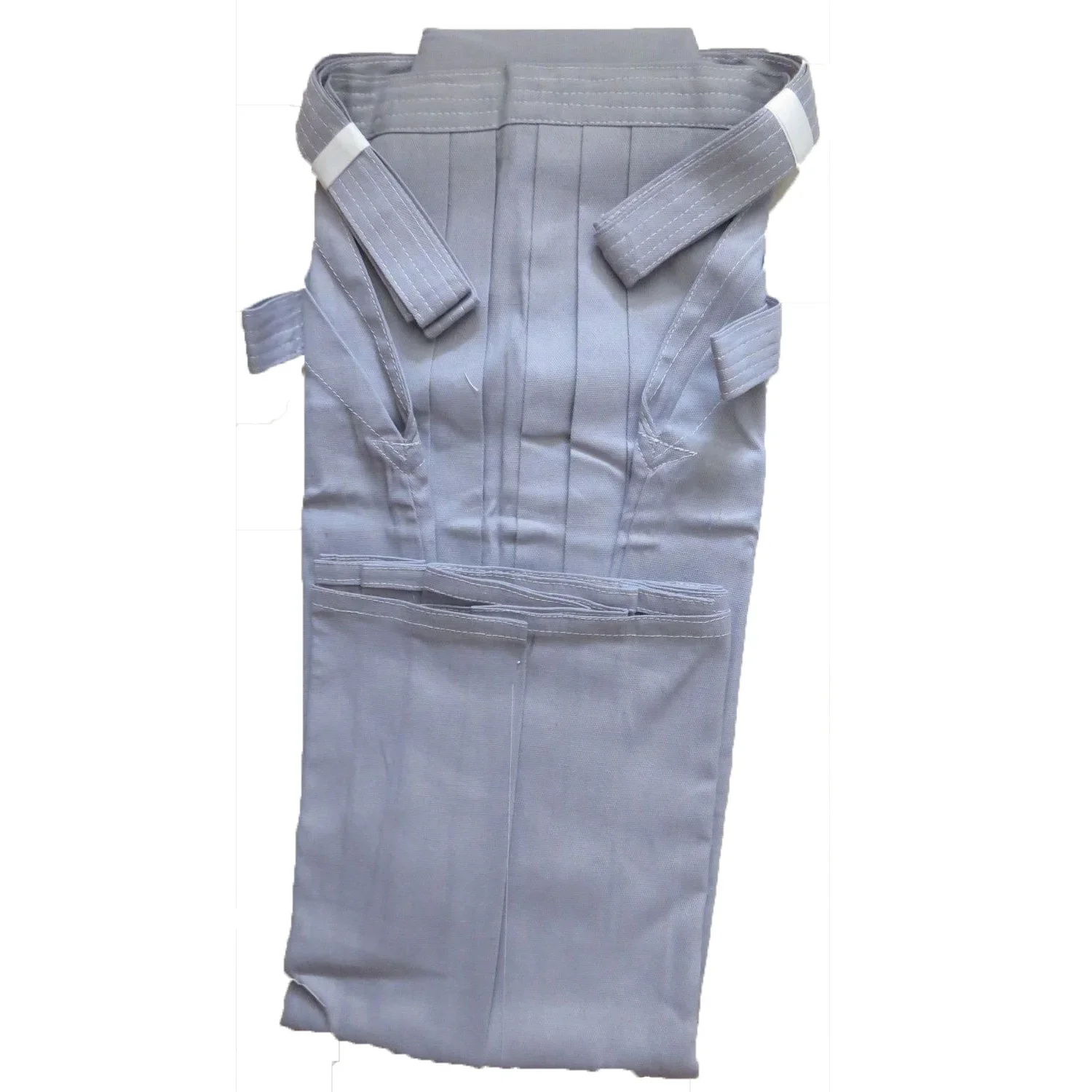 بنطال كيندو قطني عالي الجودة للجنسين هاكاما كيكو جي آيدو أيكيدو رمادي #2