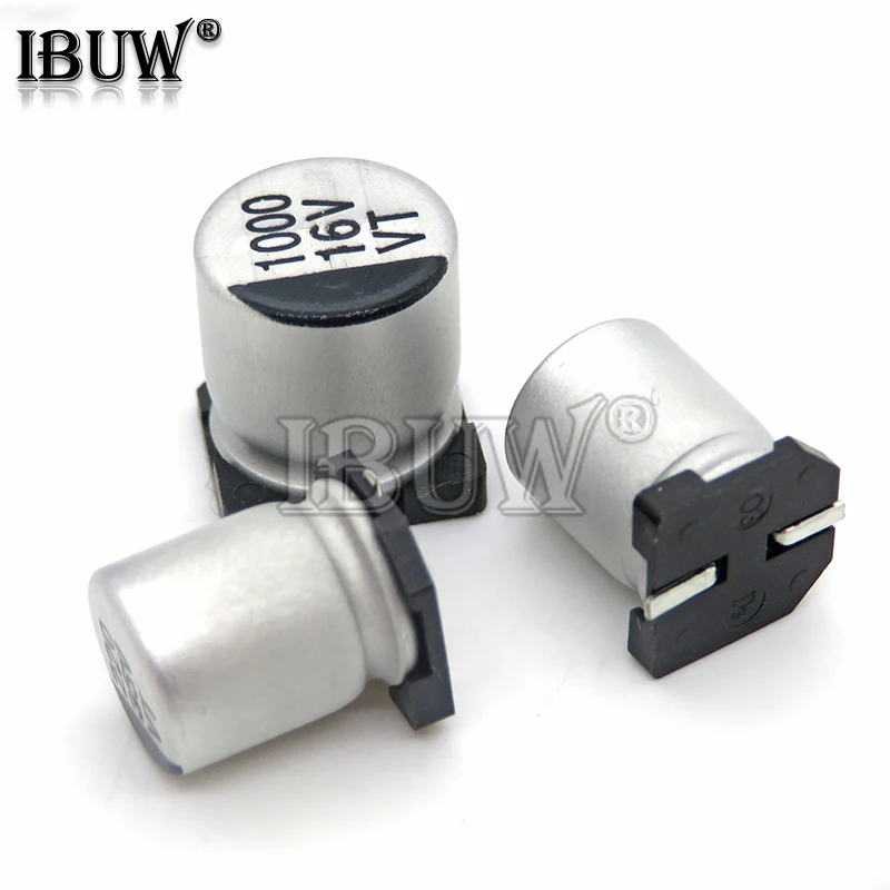 10PCS SMD Electrolytic capacitor aluminum 6.3V 10V 16V 25V 35V 50V 1UF 2.2UF 4.7UF 10UF 47UF 100UF 220UF 330UF 470UF 680UF