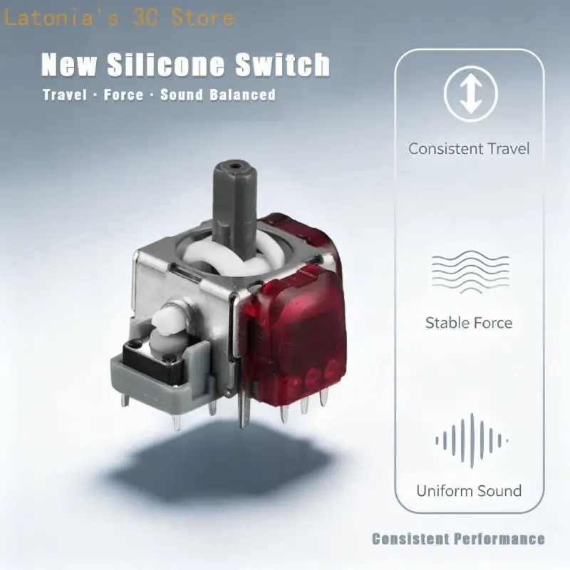 Ersatz-TMR-Joystick, 2er-Pack für Reparaturarbeiten und Pflege des Controller-Sticks – Detail 5