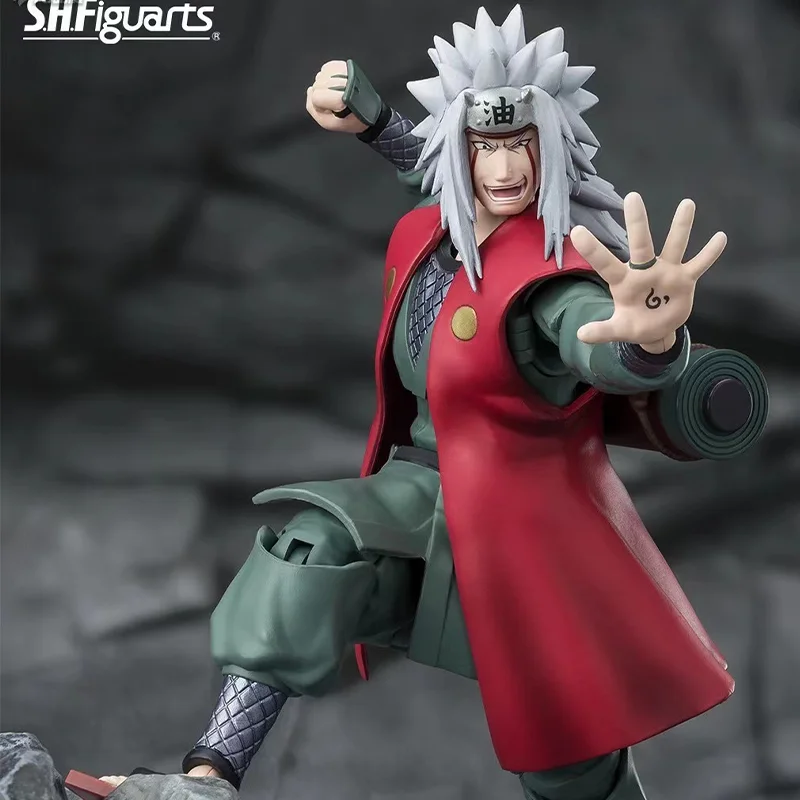 

Original Bandai S.H.Figuarts JIRAIYA SDCC 2023 Exclusive Edition Naruto In Stock Anime Action Collection Figures Mode Toys