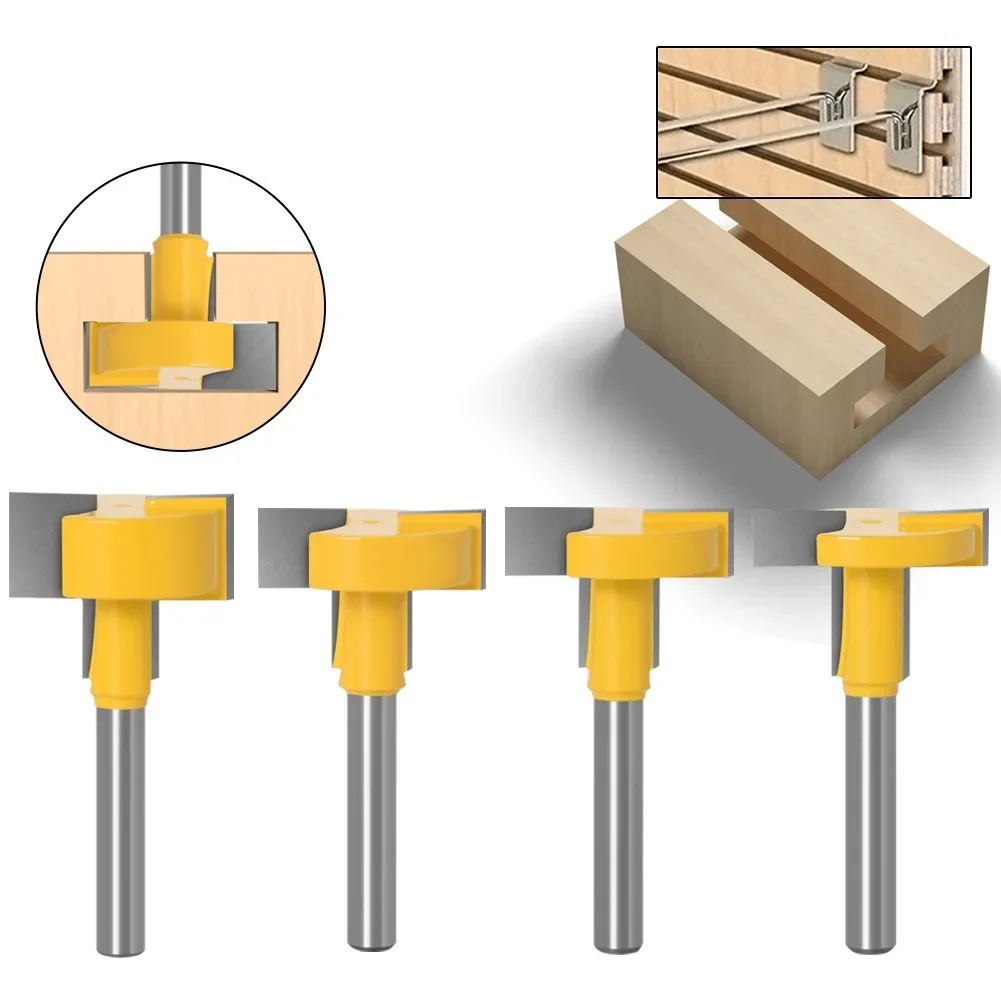 

1 pc Top Quality T-Slot & T-Track Slotting Router Bit - 8" 6mm Shank For Woodworking Chisel Cutter Wholesale Price