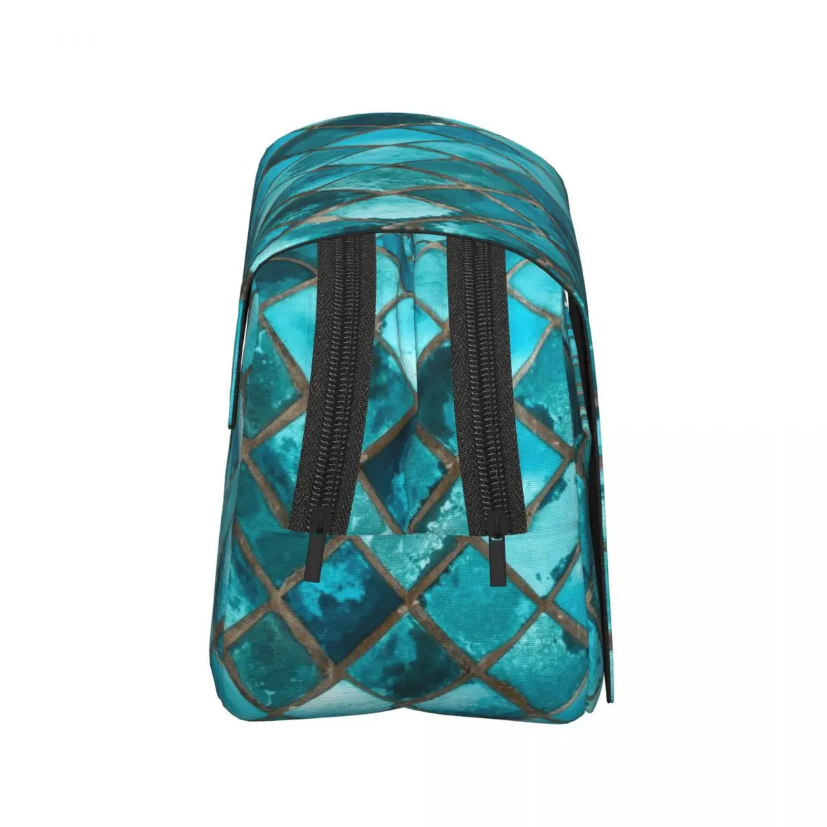 Turquoise Blue Luxury Turquoise Pencil Case Pen Holder Hard Shell Leather Large Storage Pen Box Pencil Bag for Boys Girls Gifts