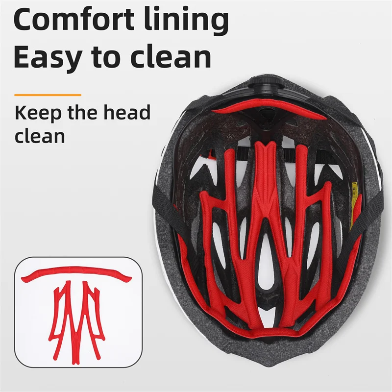 WEST BIKING Ultralight Cycling Helmet Integrated Molding MTB Road Bike Helmet Men Women Cycling Safety Cap Bike Accessories