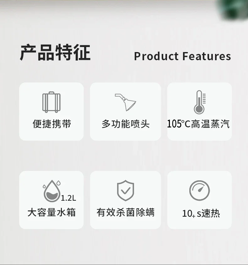 110V/220V High Pressure Steam Cleaner for Kitchen Home Use Multi Functional Cleaning Tool AJ