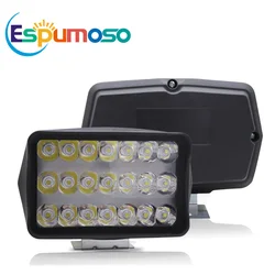 12V-80V E-bike Front Light Motorcycle Electric Bike LED Headlight Super Bright Tricycle Lamp 21 led Led Bicycle Accessories