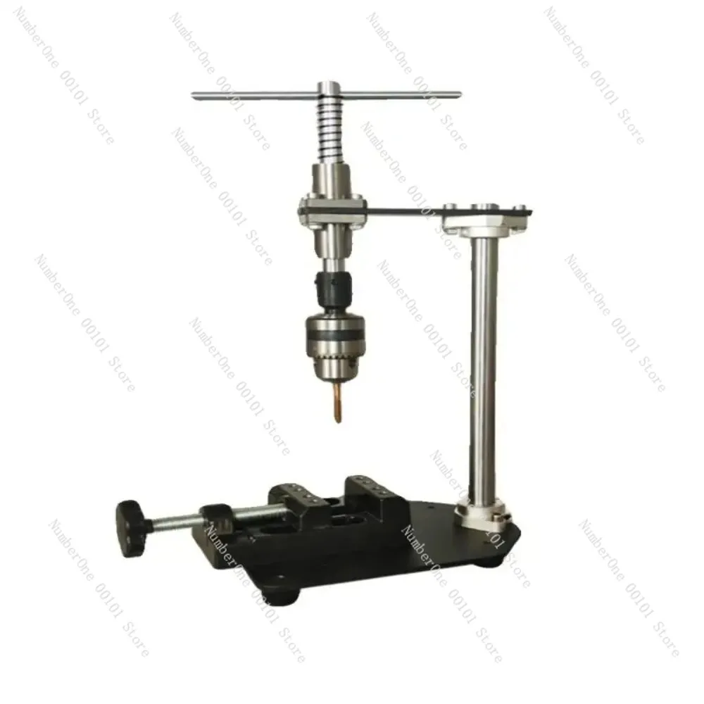 

Manual Vertical Tapping Machine Tapping Teeth Small Hand Adjustable Tap Wrench Table Winch Lengthened Ratchet Swing Probe Arm