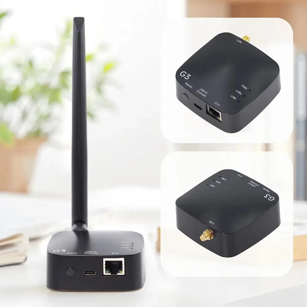 ThinkNode G3 Elecrow Single Channel LoRaWAN Gateway ESP32-S3 Chip Support WiFi/Ethernet