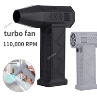 Powerful Blower with High Speed Duct Fan Mini Turbo Jet Fan 110000 RPM 45m/sTurbo Violent Fan High-Performance Brushless Motor