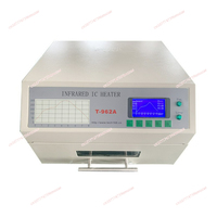 PUHUI T-962A Infrared Solder Led Free Reflow Oven Windowed Drawer IC Heater 300x320mm T962A