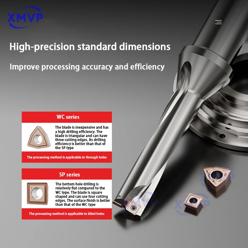 CNC U-드릴 전용 인서트 WCMX03/04/05/06/08 SPMG 고경도 담금질 폭력 드릴 인서트