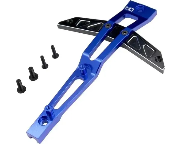 Hot Racing Aluminum Front Chassis Upper Brace (front top plate) For 1/10 Traxxas Mass Vehicles